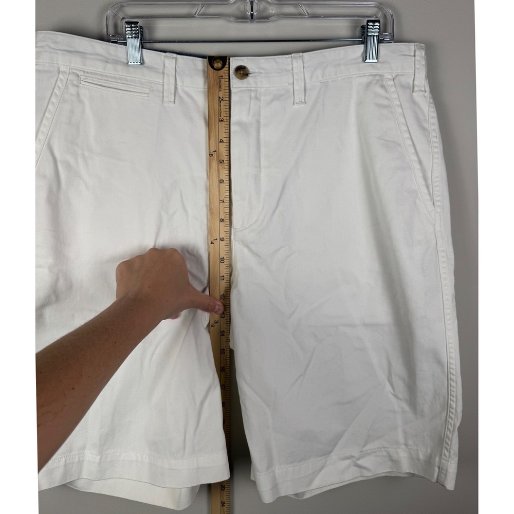 Polo Ralph Lauren Mens White Relaxed Fit Cotton Chino 9" Shorts Size 36 NWT - Picture 6 of 9